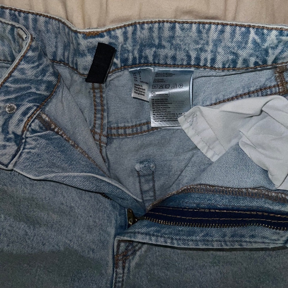 H&M biker high waisted biker shorts